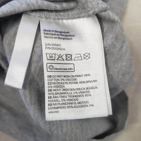 H&M | Bunny Hoodie Dress sz 4-6y - Picture 4 of 5